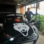 На фото большая наклейка с волком размером 70 х 95 см. СПасибо, что присылаете фотоотчеты!