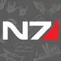 Наклейка Mass Effect N7