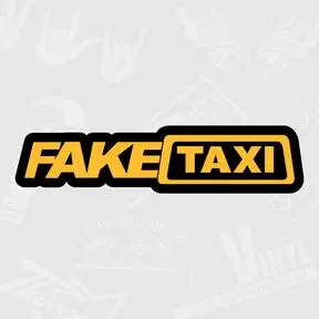 наклейка FAKE TAXI