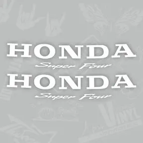 Комплект наклеек на бак мотоцикла Honda СB 400 Super Four.