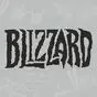 черная виниловая наклейка Blizzard