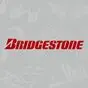 красная виниловая наклейка Bridgestone