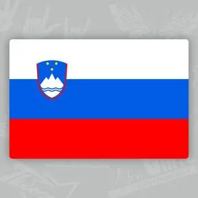 флаг наклейка Словения