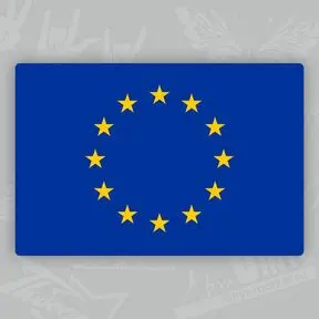 Наклейка Флаг Европы