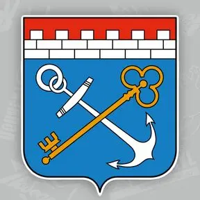 наклейкаГерб Ленинградской области