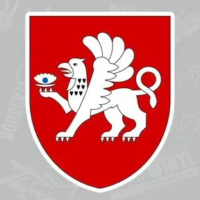 наклейка с гербом крыма