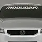 Наклейка Hooligan / хулиган