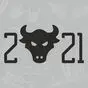 Наклейка Бык 2021