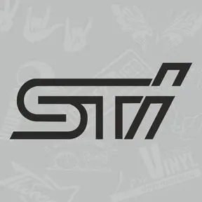 наклейка STI