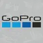 наклейка GoPro с черными буквами