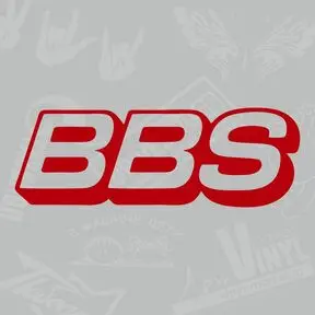 наклейка BBS