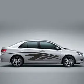наклейка-полосы на кузов автомобиля