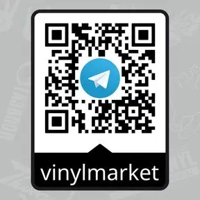 Наклейка с QR кодом телеграма