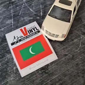 наклейка флаг Мальдив