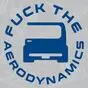 Наклейка Fuck the aerodynamics