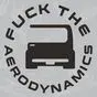 Наклейка Fuck the aerodynamics