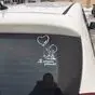 На фото наклейка 10 х 14 см