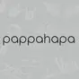 черная наклейка Pappahapa