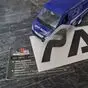 наклейка Pajero Sport без фона, сверху монтажная пленка для удобства переноса