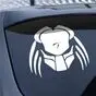 Наклейка Predator на заднем стекле авто