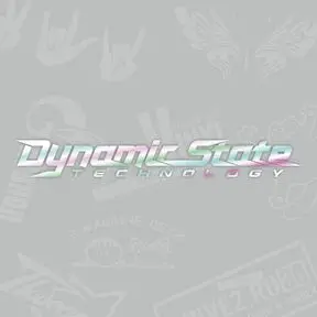 белая наклейка Dynamic State technology