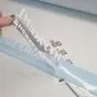 Надпись без фона. После нанесения останутся одни буквы