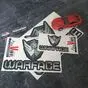 Наклейка Warface с черным контуром