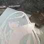Наклейка с изображение японской девушки