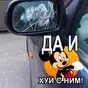 Вариант использования наклейки
