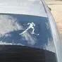 наклейка Лыжник